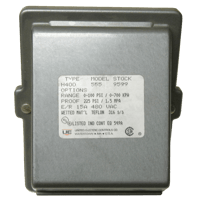 United Electric Pressure Switch, 400 Series Type H400 Models 550 to 555